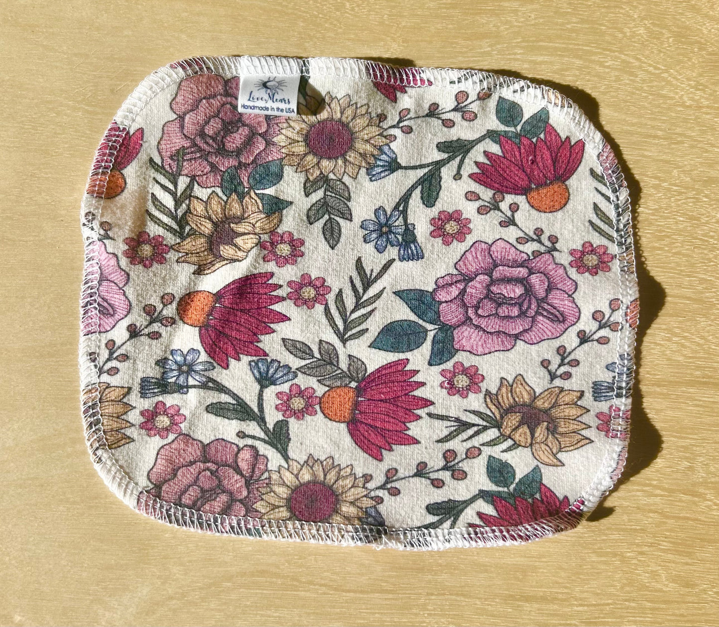 Pretty Outside Tough Inside 3 Pack Cloth Wipes