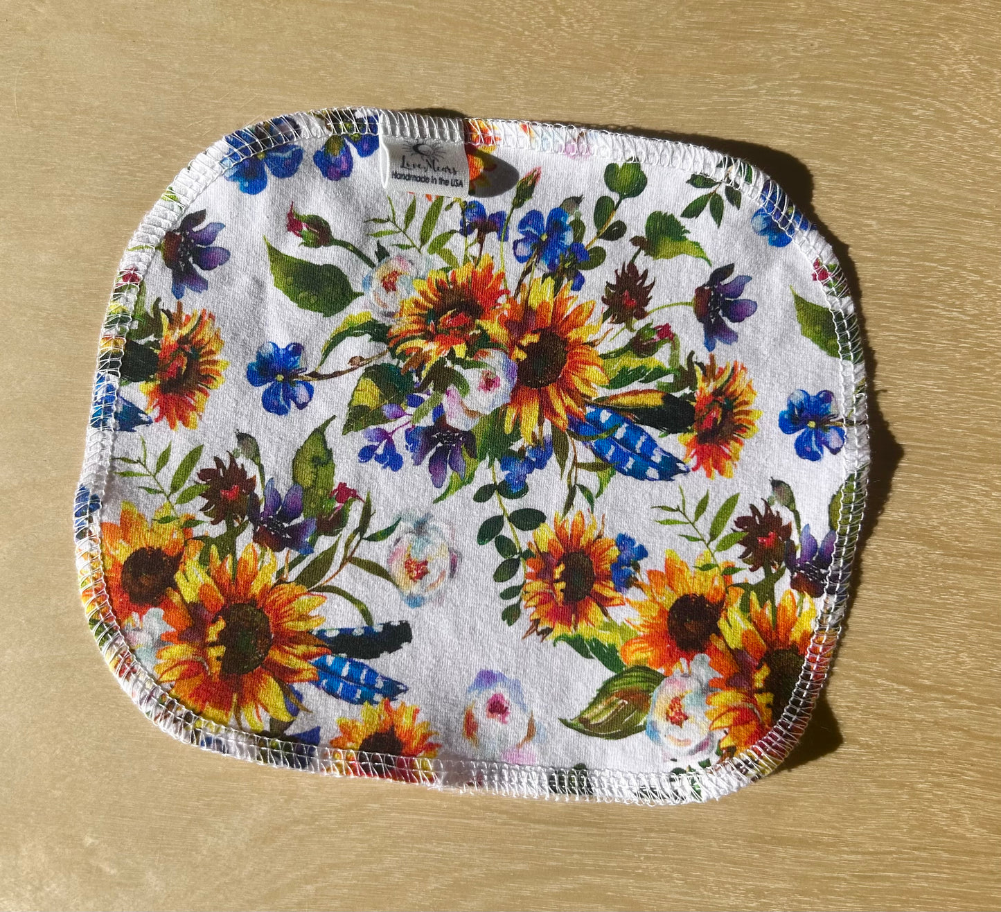 Sunflower Memories 3 Pack Cloth Wipes