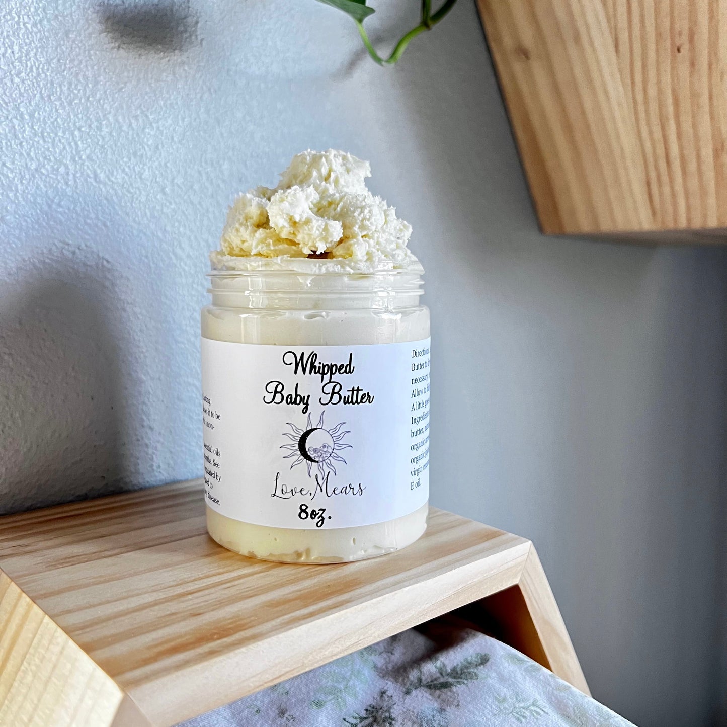 Oatmilk and Honey Whipped Baby Butter