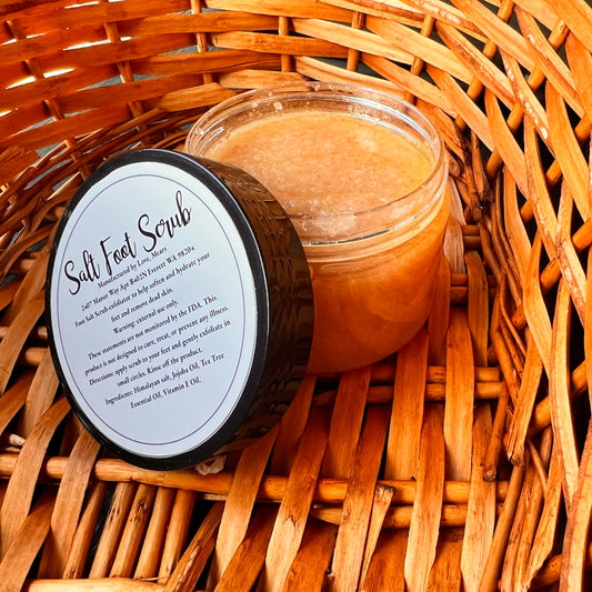 Salt Foot Scrub