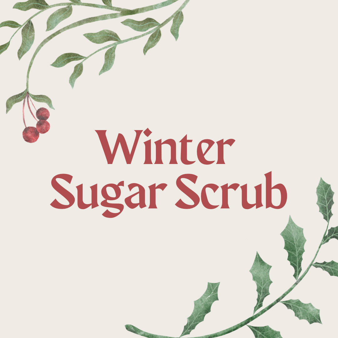 Winter Sugar Scrubs