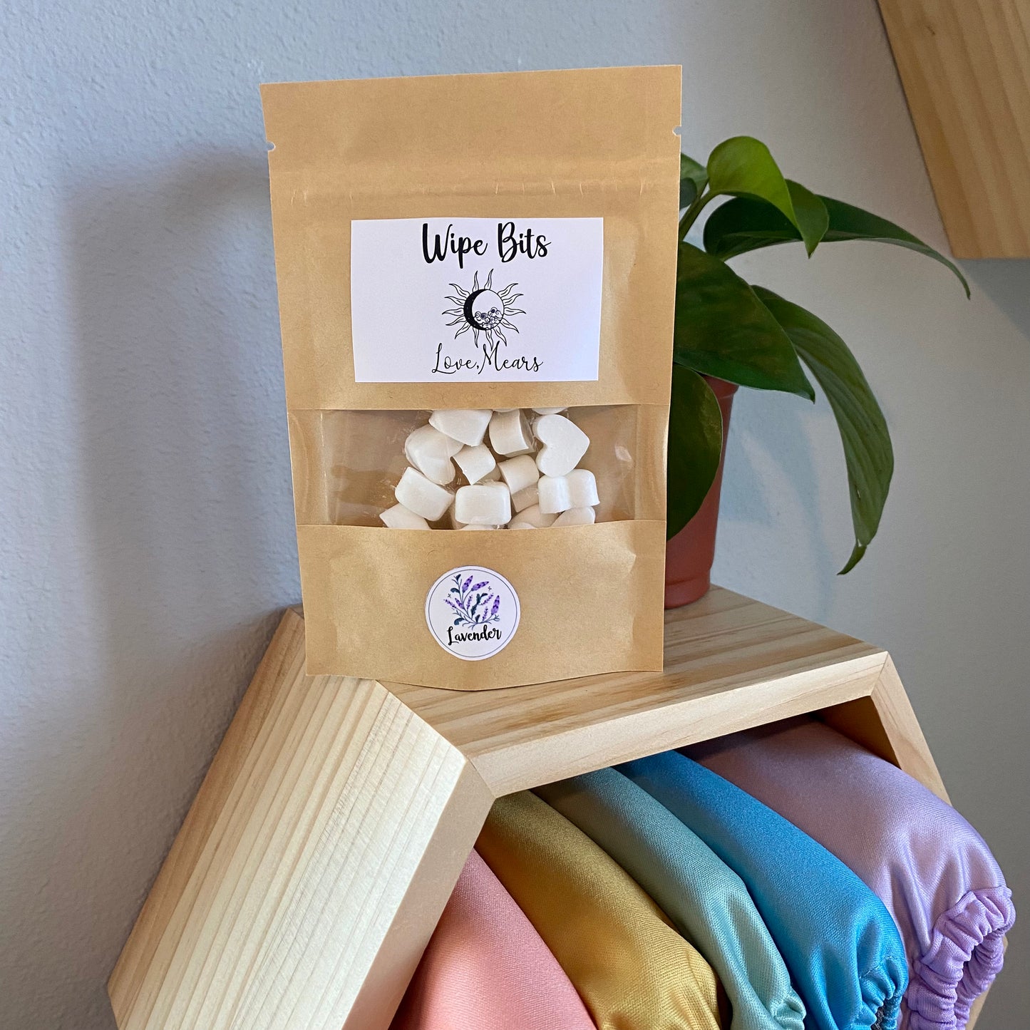 Lavender Wipe Bits