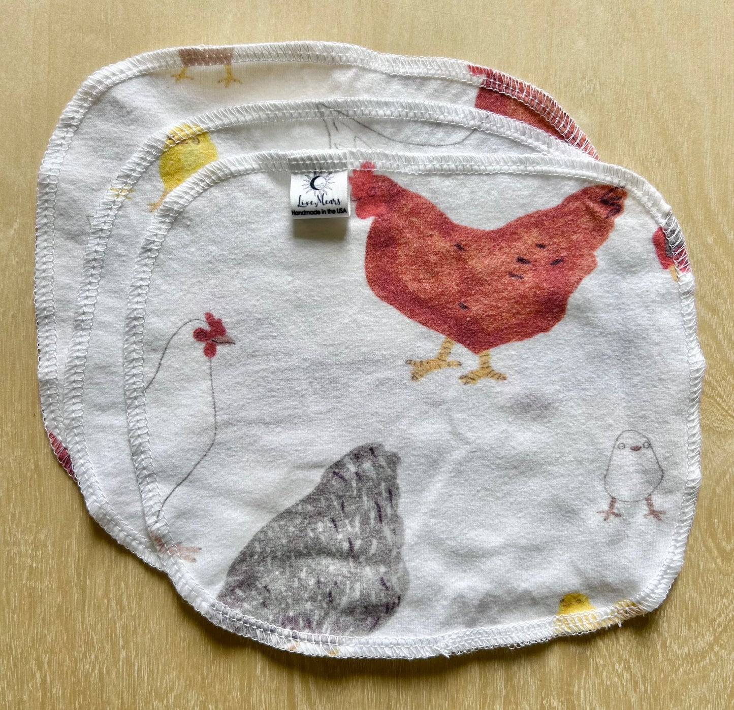 Egg Queens 3 Pack Cloth Wipes