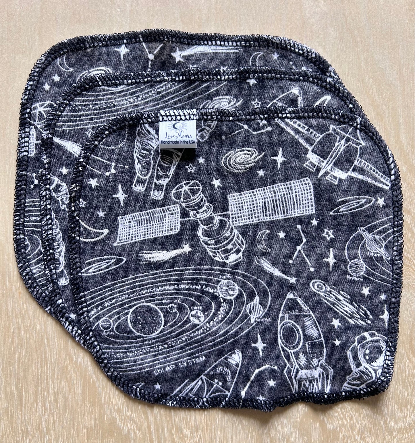 Out of This World 3 Pack Cloth Wipes