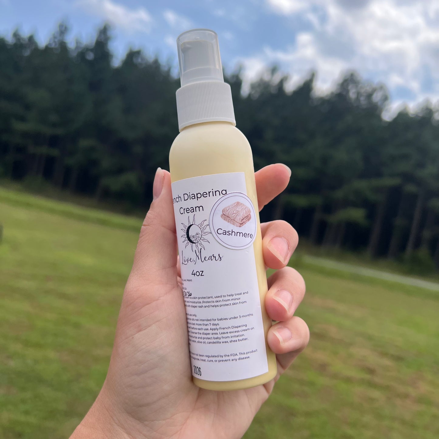 Cashmere French Diapering Cream