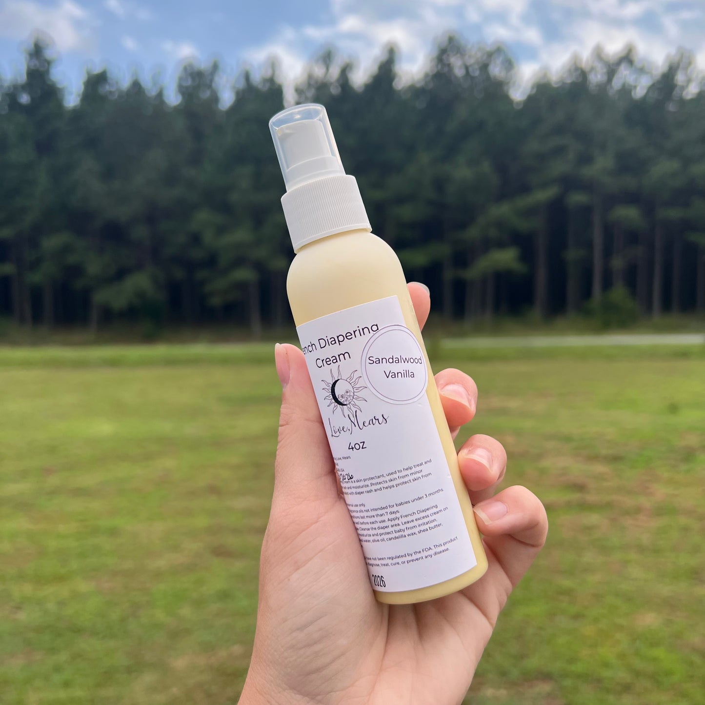 Sandalwood Vanilla French Diapering Cream