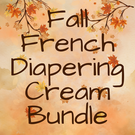 Fall French Diapering Cream Bundle